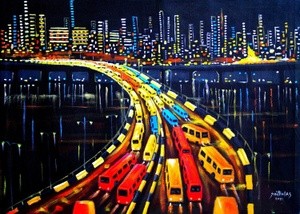 lagos at Night smith olaoluwa