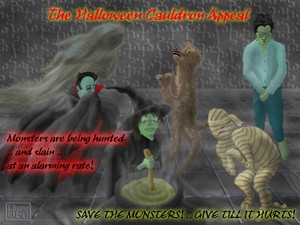 Halloween Cauldron Appeal