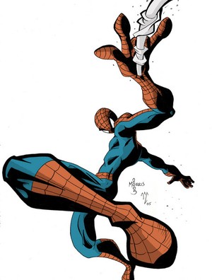 Spider-man colored