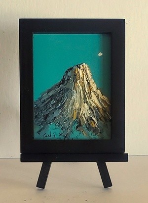 moonlit butte