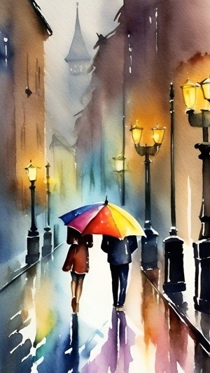Through the rain 4