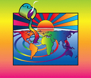 World Coffee Fix - Tribute to Peter Max