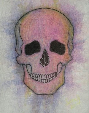 Pink Skull