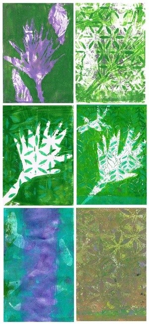 Monoprint Collage
