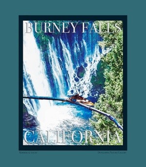 Burney Falls, CA Poster