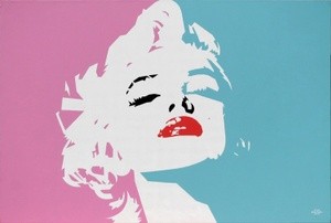 Marilyn Monroe Acrylic Painting