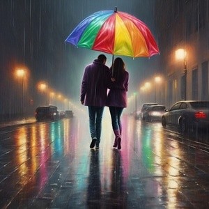 Through the rain 6