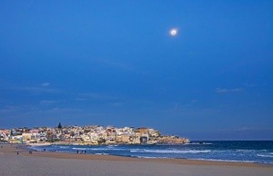 Bondi Beach Under The Moon