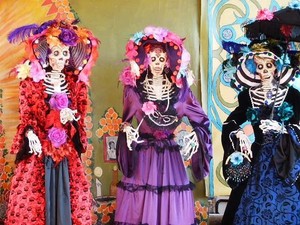 Life size Catrina Dolls-Dia De Los Muertos