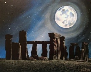 Stonehenge - Magic by Moonlight