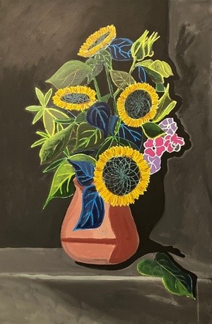 Summer sun flowers