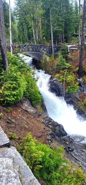 Waterfall at Mt Rainier