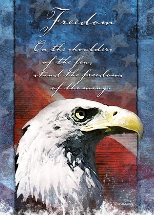 Freedom Troop Support Greeting Card