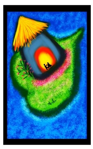 Digital.. Couple scenery art... 