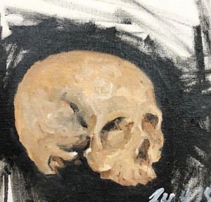 Skull study.