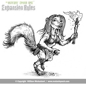 Bestial Human Squirrel 