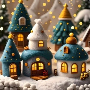 Fairy Tale Winter Village