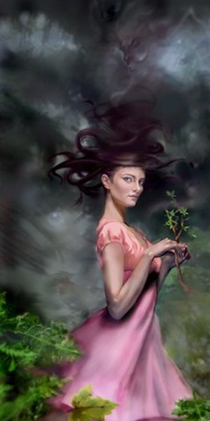 The lady