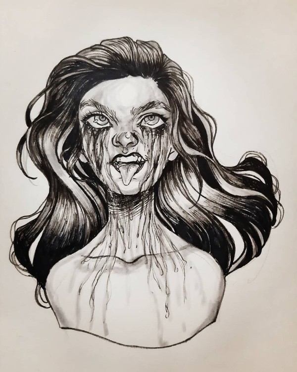 Day 23 of Inktober - Leak