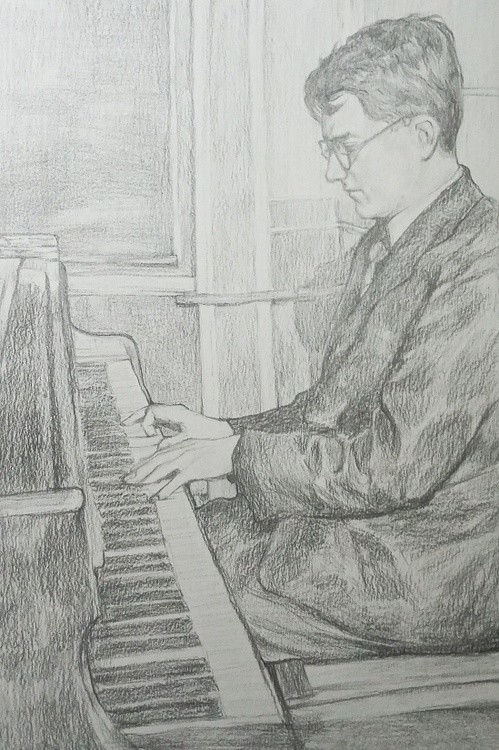 Portrait of Dmitri Shostakovich