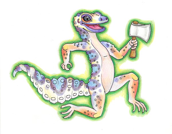 Hatchet Gecko