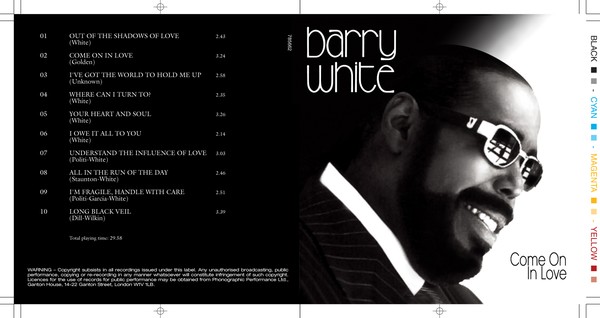 Barry White CD
