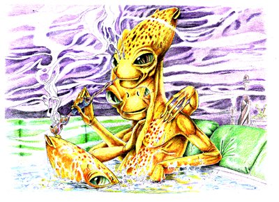 The Hot Tube, Color Sketch