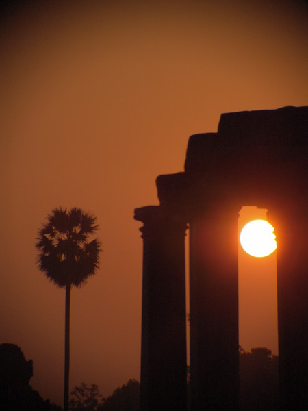 Sunrise in Cambodia