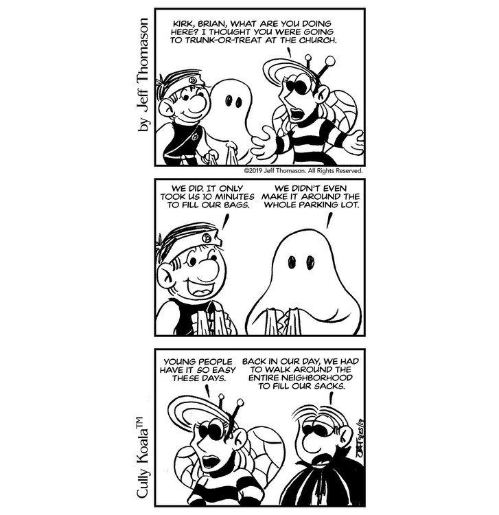 Trick or Treating in the Old Days