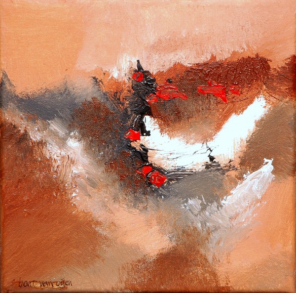 very small painting