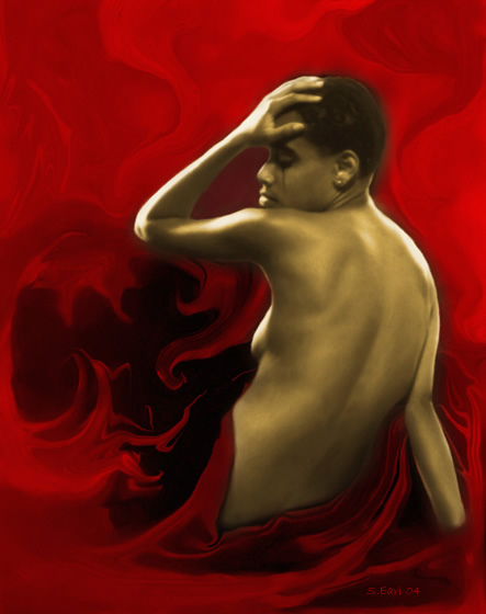 Gentle Mystic in Red