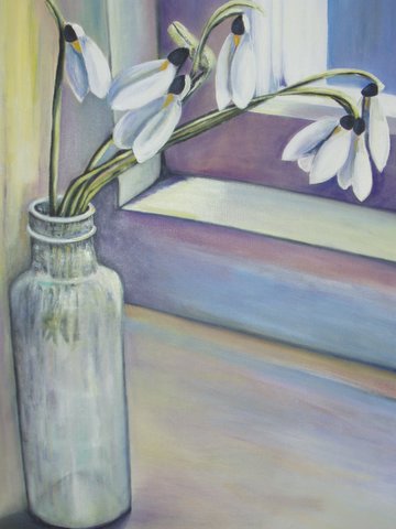Window and Vase