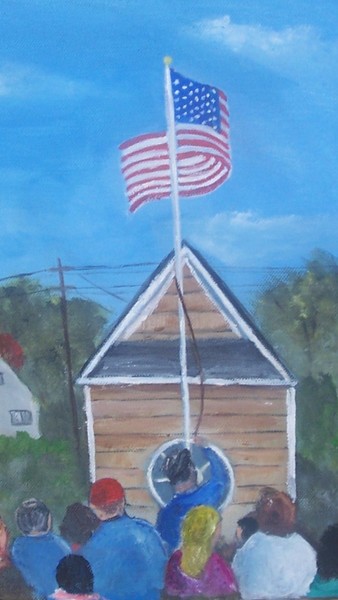 Flag day at the pines 