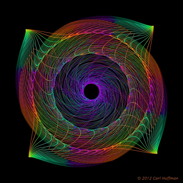 Black & Purple Center