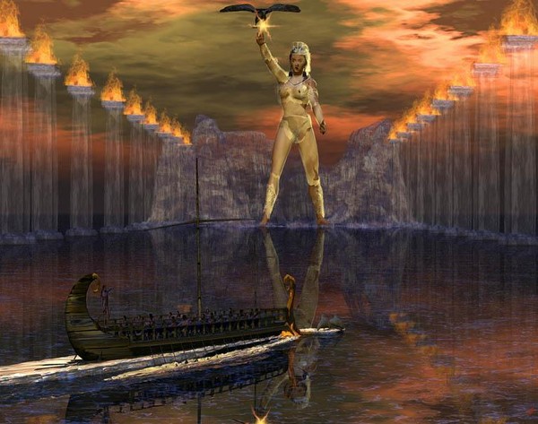 Circe at Ogygia