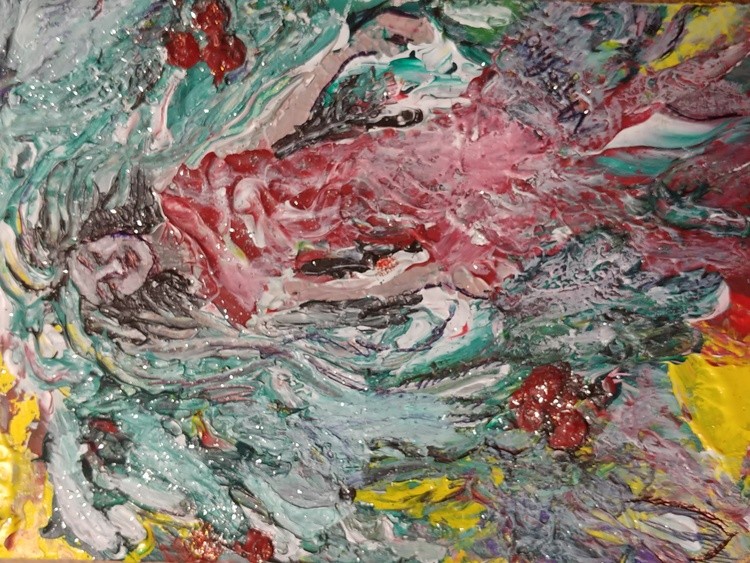 Abstract. Christmas Angel