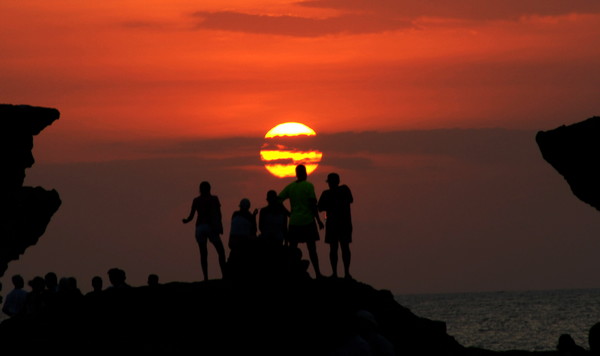 Sun set