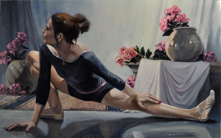 Dancer with Flowers