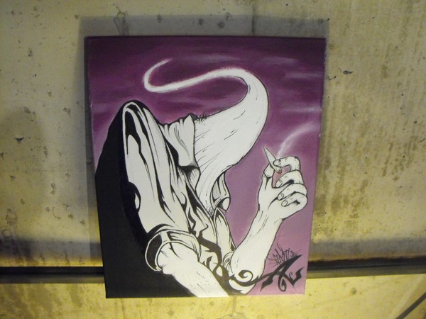 Smoke canvas