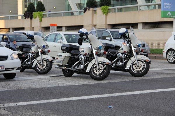 Someone should ticket those cops!!!