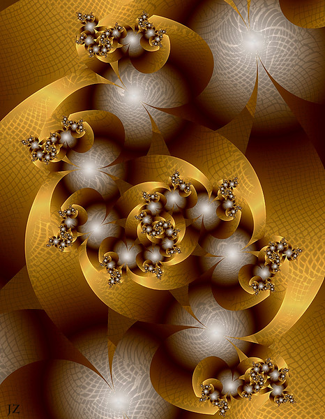 gold 'n white delight