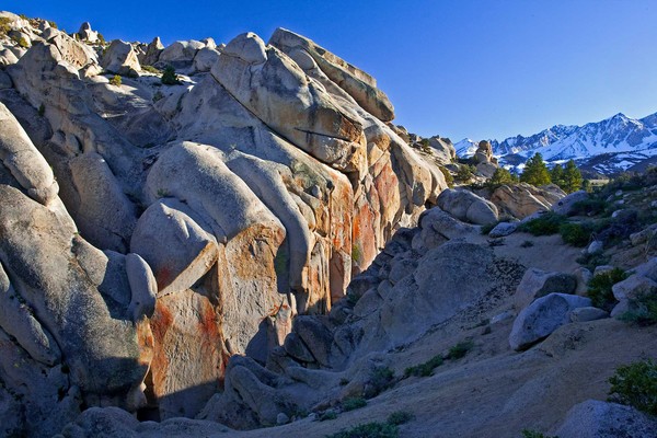 Buttermilk Country Canyon Sunset 2