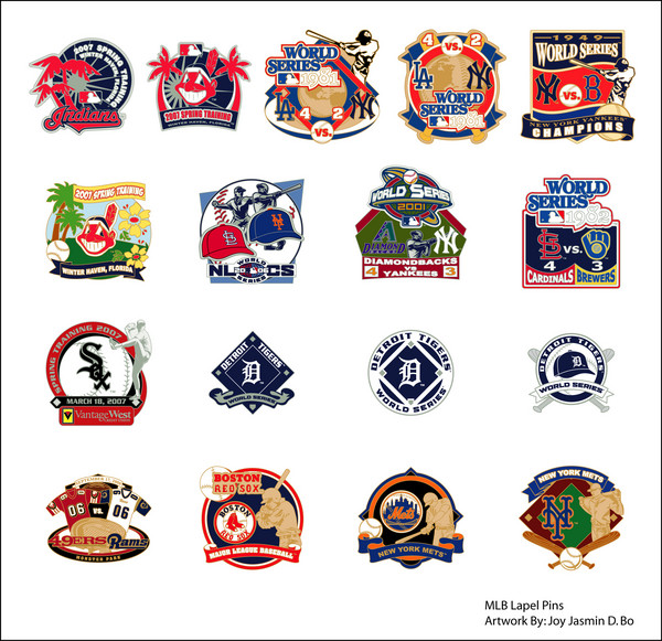 MLB Lapel Pins