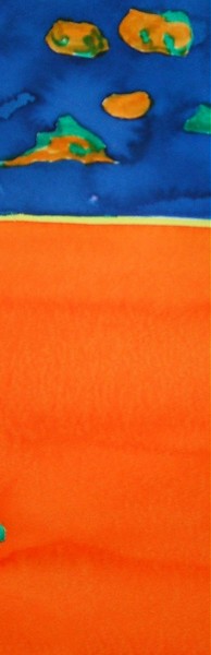 Blue sky, Orange Sand
