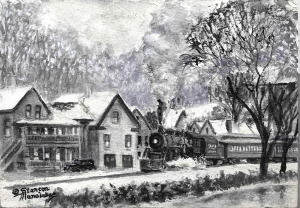 Whitefield New Hampshire No. 4 Black & White
