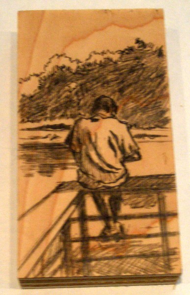 Nino pescando