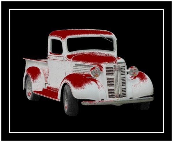 Old GM Truck Turned Art
