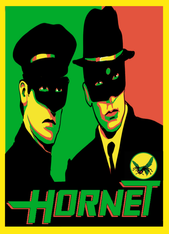 Green hornet poster