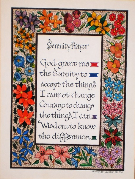 Serenity Prayer