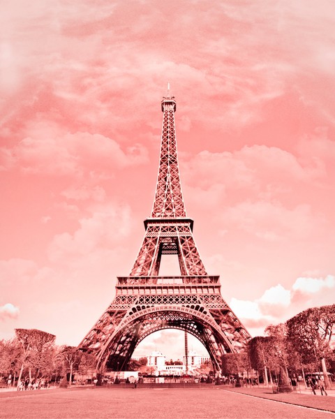 Pink Eiffel Tower